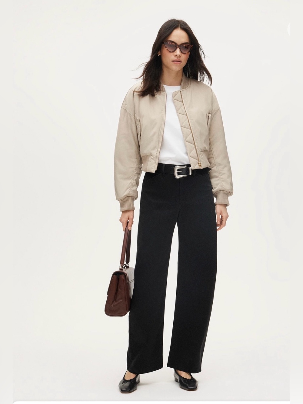 Zoe Barrel Pant In Chino